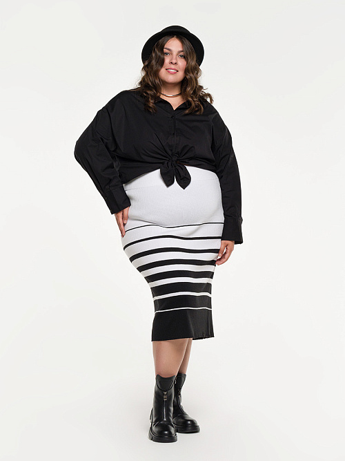 Юбка "Жизнь" белая RuSkin  